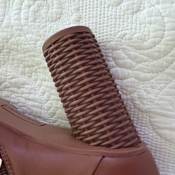 Franco Sarto Brown Heeled Boots - Picture 4 of 7